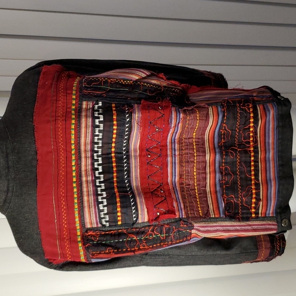 Vintage Stunning patchwork jacket - Picture 5 of 9